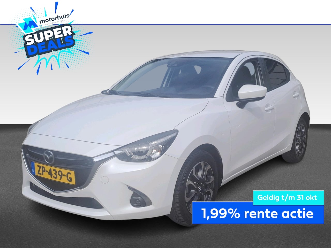 Mazda 2 - 1.5 SKYACTIV-G 90PK Skylease GT / Navi / PDC / LM velgen - AutoWereld.nl