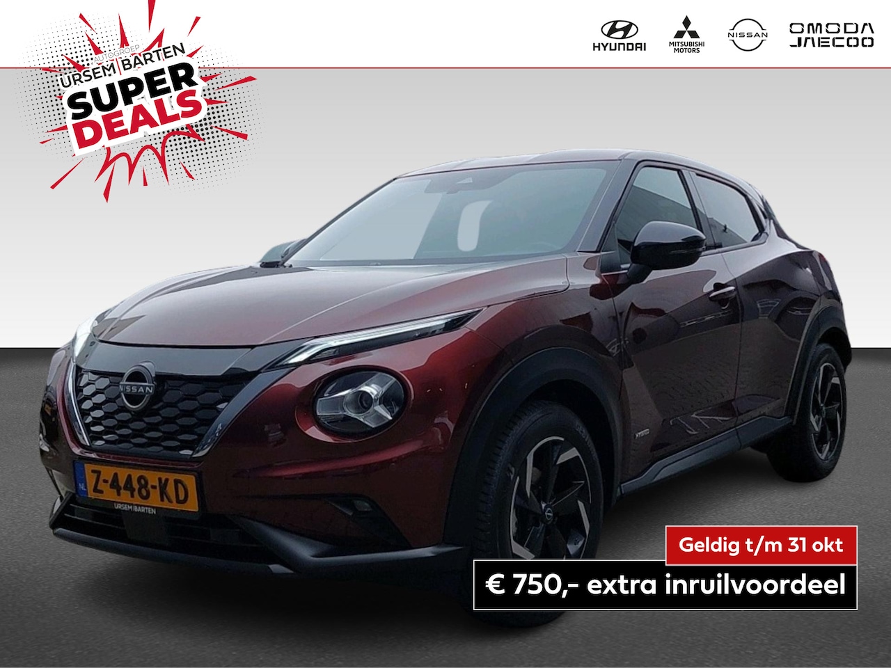 Nissan Juke - 1.6 Hybrid N-Connecta Automaat - AutoWereld.nl