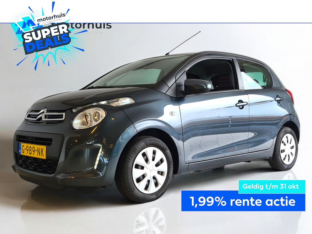 Citroën C1 - 1.0 VTi 72PK S&S 5D Feel AIRCO BLUETOOTH - AutoWereld.nl