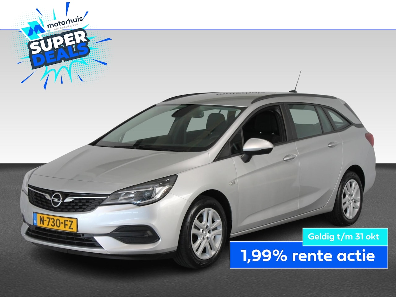 Opel Astra Sports Tourer - 1.4T 145pkEdition Automaat | Demo, bezichtiging op afspraak - AutoWereld.nl