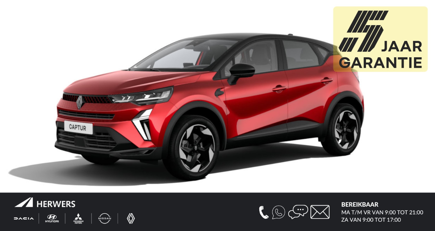 Renault Captur - 1.6 E-Tech full hybrid 145 techno / Uit Voorraad Leverbaar / - AutoWereld.nl