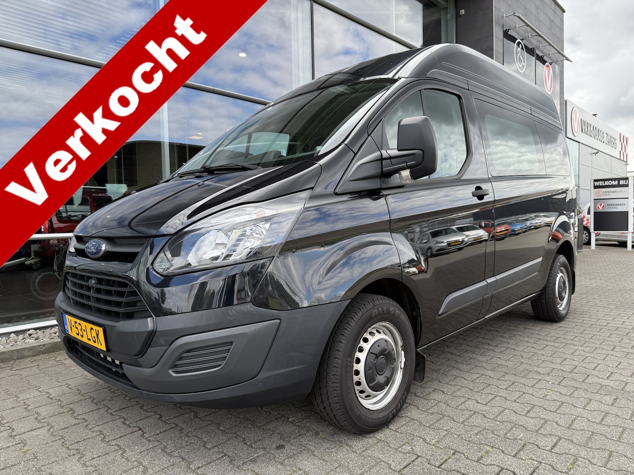 Ford Transit Custom - 2+1 Rolstoelbus 310 2.2 TDCI L1H2 Ambiente ECOnetic (Mooie ruime rolstoelbus met hoog dak - AutoWereld.nl