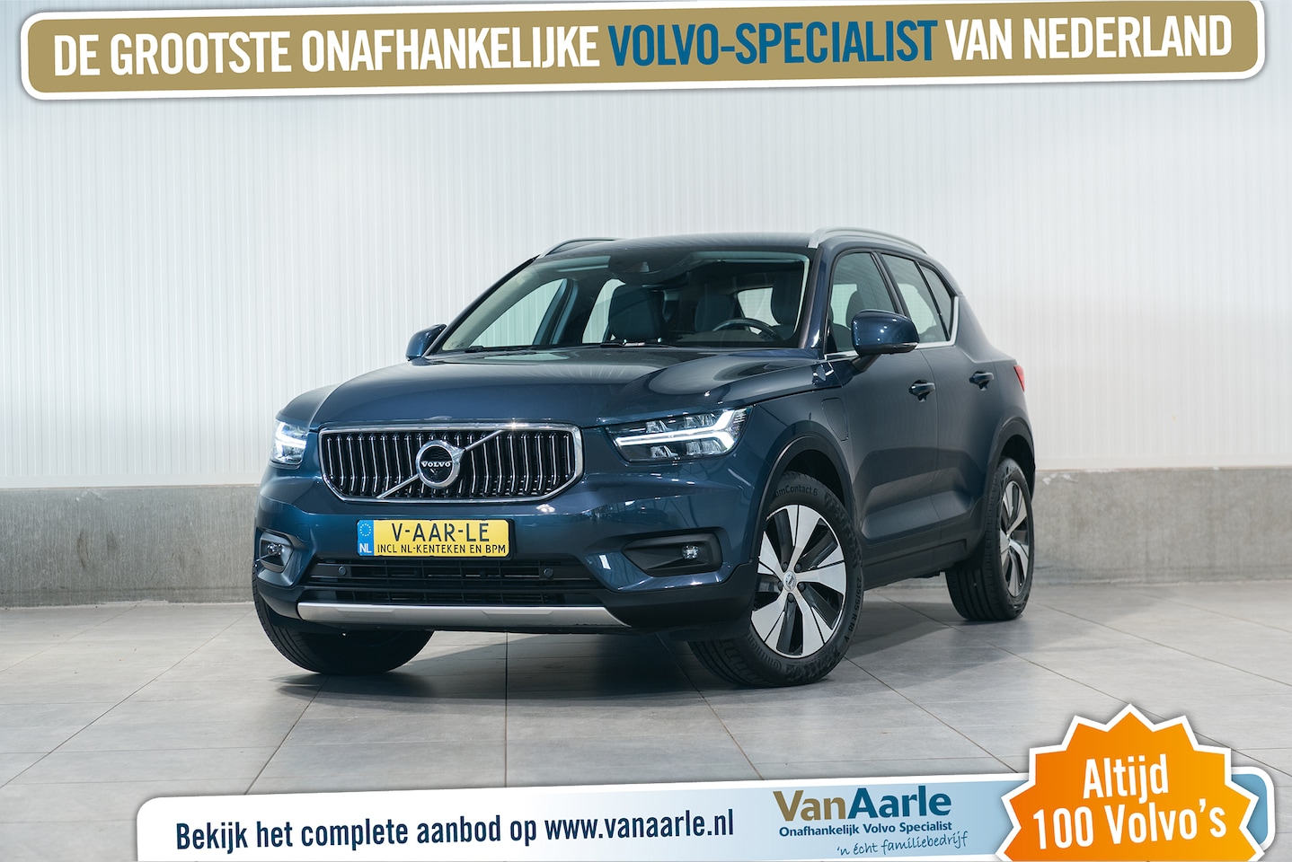 Volvo XC40 - T5 Plug-in Hybrid Inscription Schuifdak 360camera 262pk - AutoWereld.nl