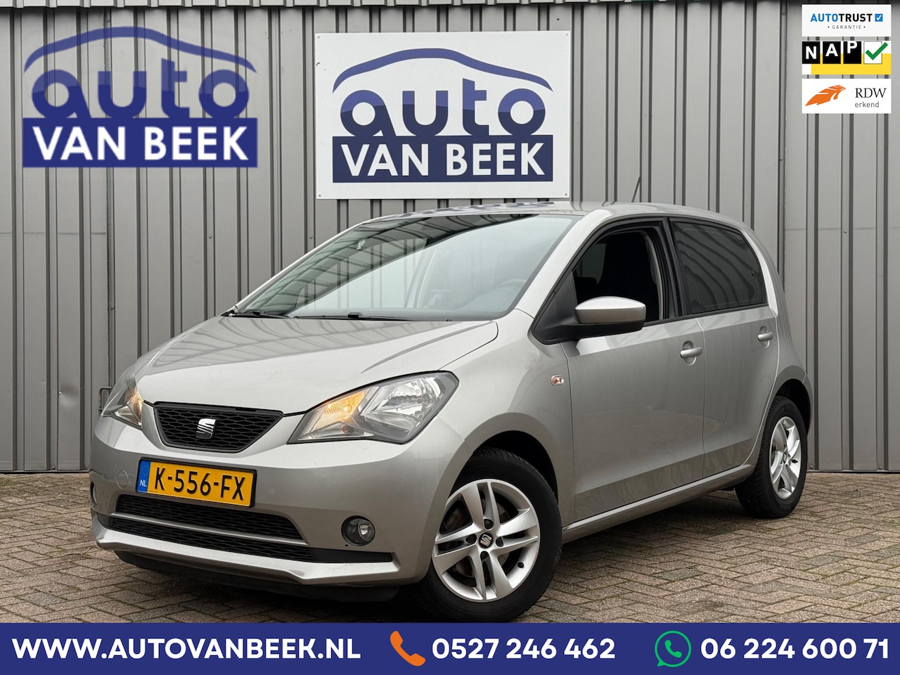 SEAT Mii - 1.0 FR Connect|Stoelverwarming|Sensoren - AutoWereld.nl