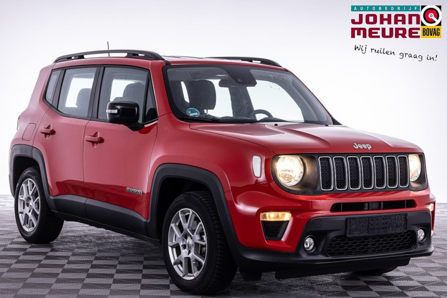 Jeep Renegade - 1.5T e-Hybrid Limited Automaat | ECC | VELGEN | PDC - AutoWereld.nl