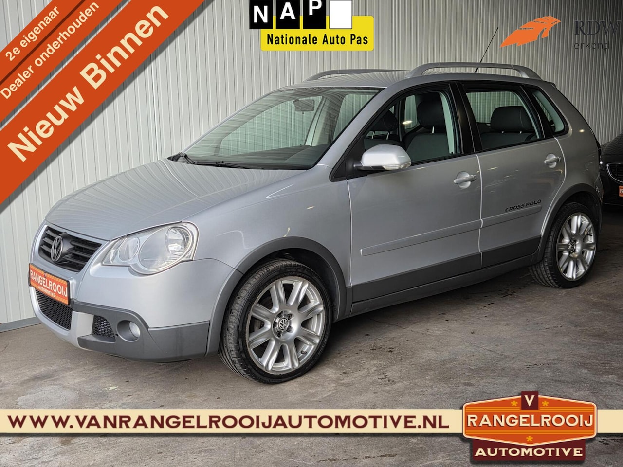Volkswagen Polo - 1.4-16V Cross 1.4-16V Cross, 2e eig., NAP km's, cruise, airco - AutoWereld.nl