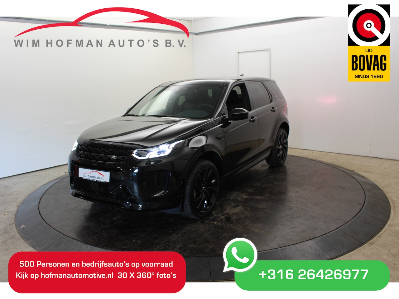 Land Rover Discovery Sport - P300e 1.5 R-Dynamic SE Pano Trekh Cam Vol Leder Winterpack Dhoek Mem-Seats - AutoWereld.nl
