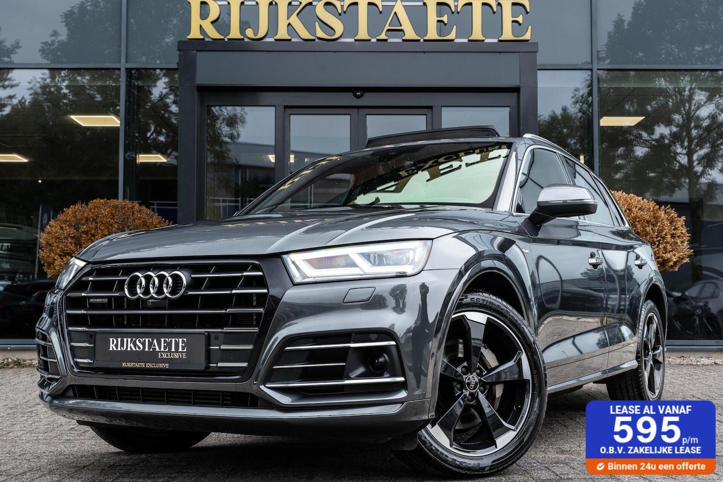 Audi Q5 - 55 TFSI e Quattro S-Line|PANO|B&O|HEAD-UP|TREKHAAK - AutoWereld.nl