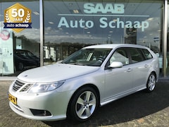 Saab 9-3 - Estate 1.8t Norden | Rijklaar incl garantie | M2008 Navigatie Trekhaak Leer Stoelverwarmin