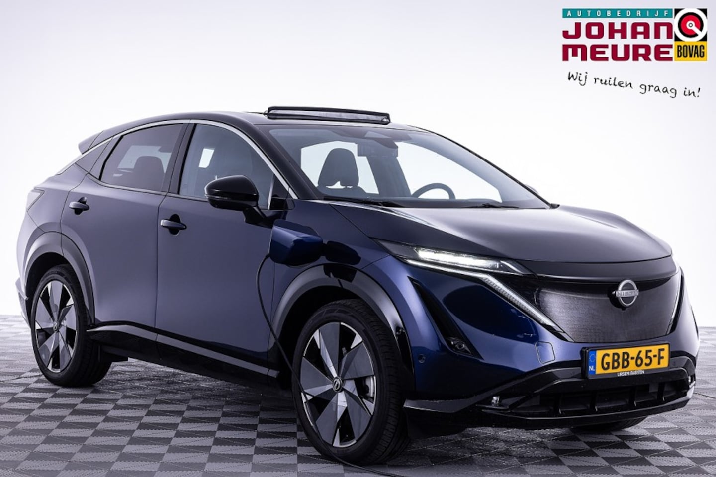 Nissan Ariya - Evolve 91 kWh | SOH 99% | LEDER | PANORAMADAK ✅ 1e Eigenaar - AutoWereld.nl