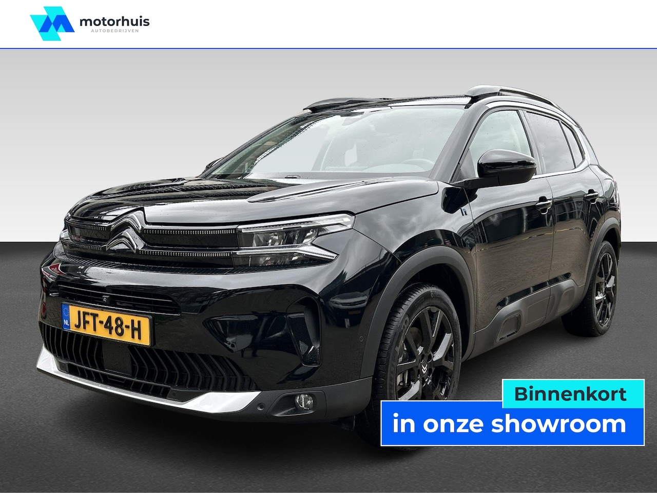 Citroën C5 Aircross - 1.6 HYBRID 180PK PHEV MAX NAVI TEL CAMERA LED PANO SCHUIFDAK 19INCH BLACK - AutoWereld.nl