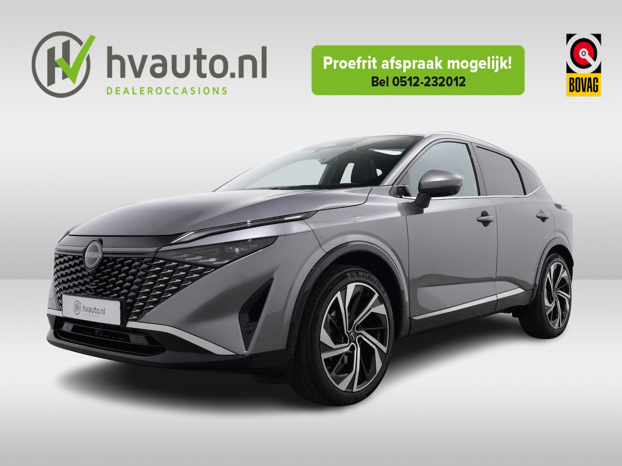 Nissan Qashqai - 1.3 MHEV 158PK XTRONIC TEKNA PLUS | Panoramadak | BOSE audio | Leer | full options - AutoWereld.nl