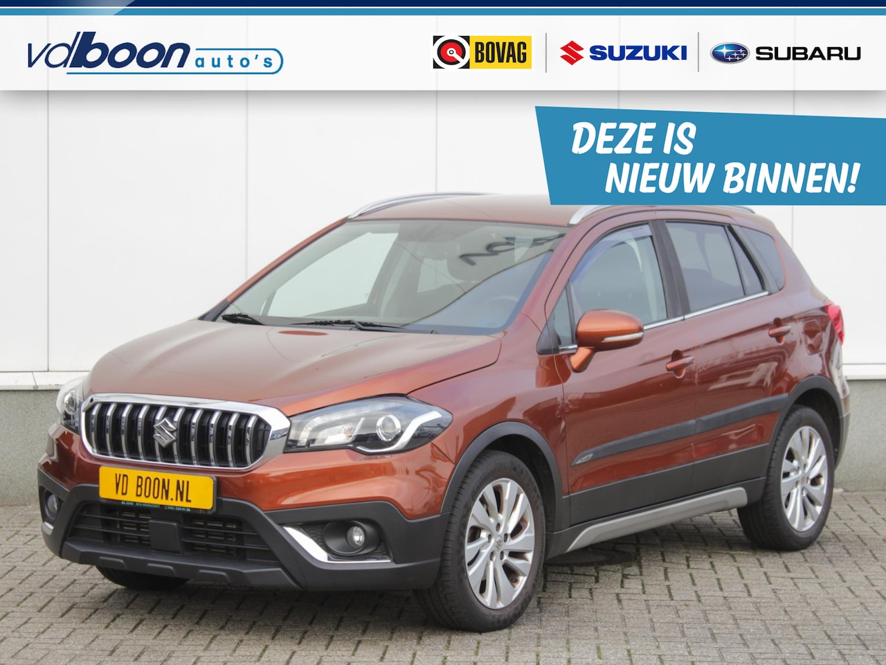 Suzuki S-Cross - 1.0 Boosterjet Exclusive Automaat | Navi | Cruise | Clima | Camera | Lm-Velgen - AutoWereld.nl