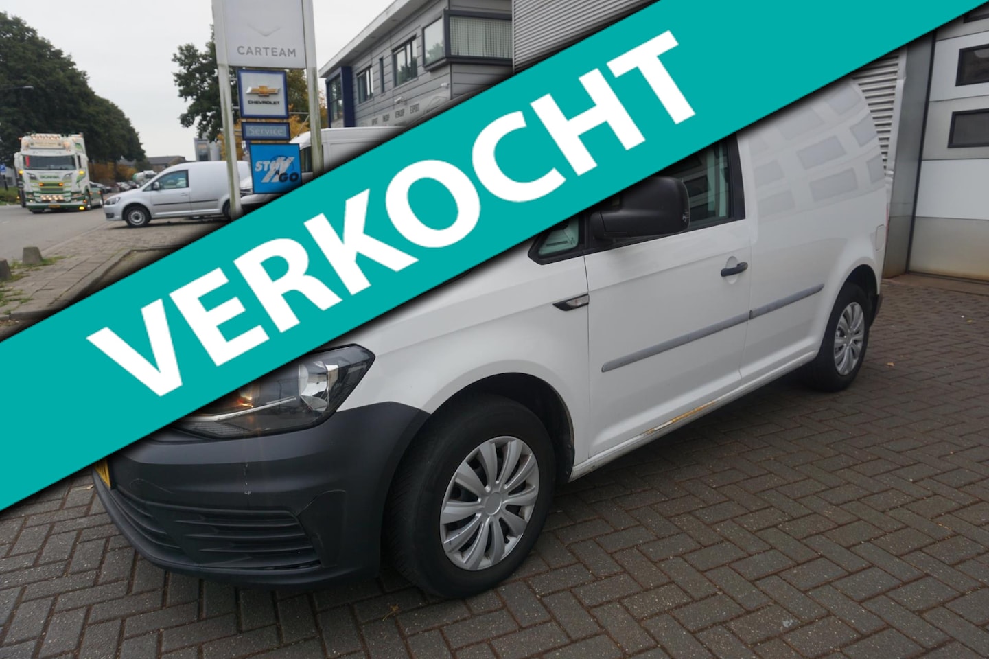 Volkswagen Caddy - 2.0 TDI L1H1 BMT Trendline / AIRCO / NAP - AutoWereld.nl