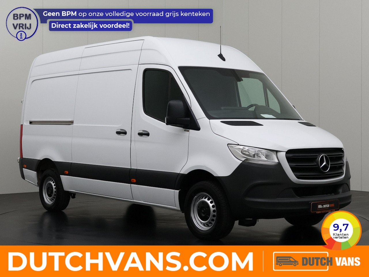 Mercedes-Benz Sprinter - 315CDI L2H2 | Navigatie | Camera | Trekhaak | 3-Persoons | Airco | Cruise - AutoWereld.nl