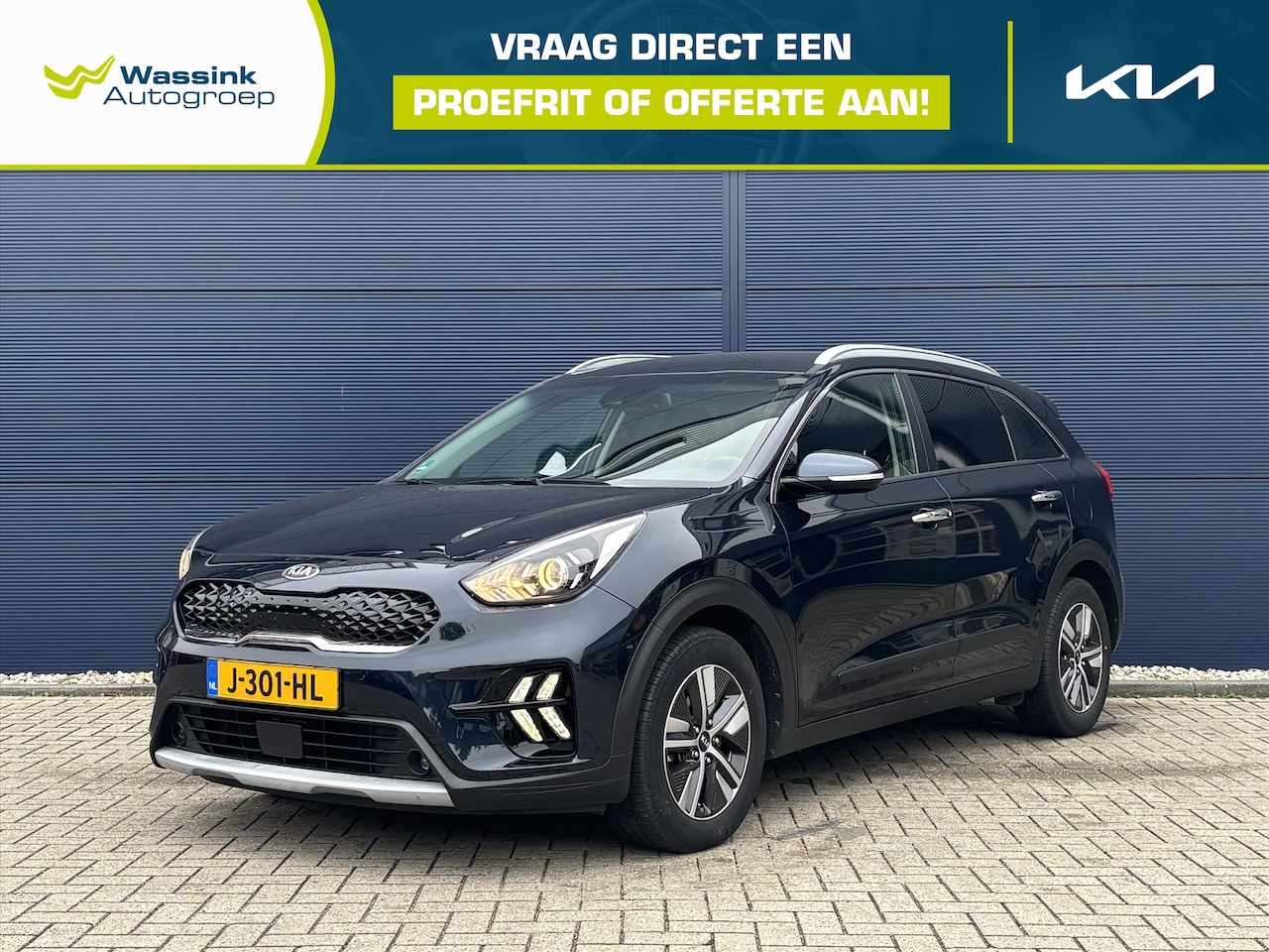 Kia Niro - 1.6 GDi Hybrid 141pk DCT6 DynamicLine | Camera | Apple Carplay / Android Auto | Climate Co - AutoWereld.nl