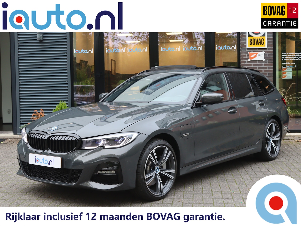 BMW 3-serie Touring - 330e xDrive M-Sport Shadow Pano/Laser LED/360/Keyless/Elek. stoel+mem/Dodehoek/19" - AutoWereld.nl