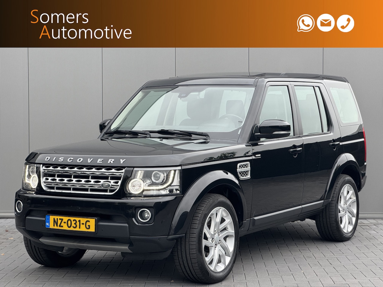 Land Rover Discovery - 3.0 SDV6 HSE 7-Persoons | Panorama | Meridian | Trekhaak | 20" - AutoWereld.nl