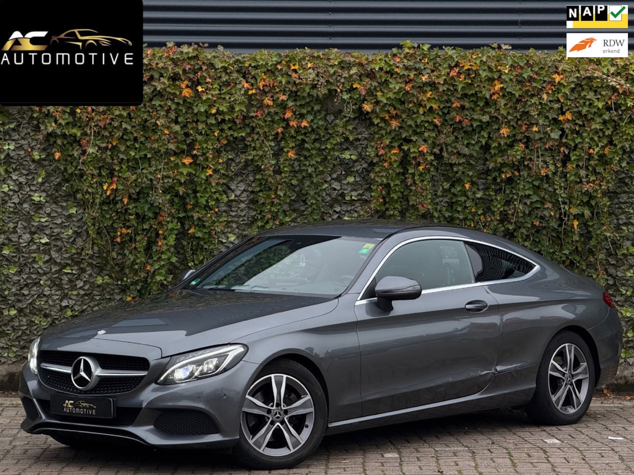 Mercedes-Benz C-klasse Coupé - 220 d Burmester Automaat Euro 6 - AutoWereld.nl