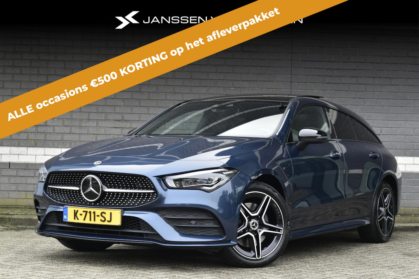 Mercedes-Benz CLA-klasse Shooting Brake - 250 e Business Solution AMG Limited / Pano / Memory / Widescreen / Camera / 99,5% SOH - AutoWereld.nl