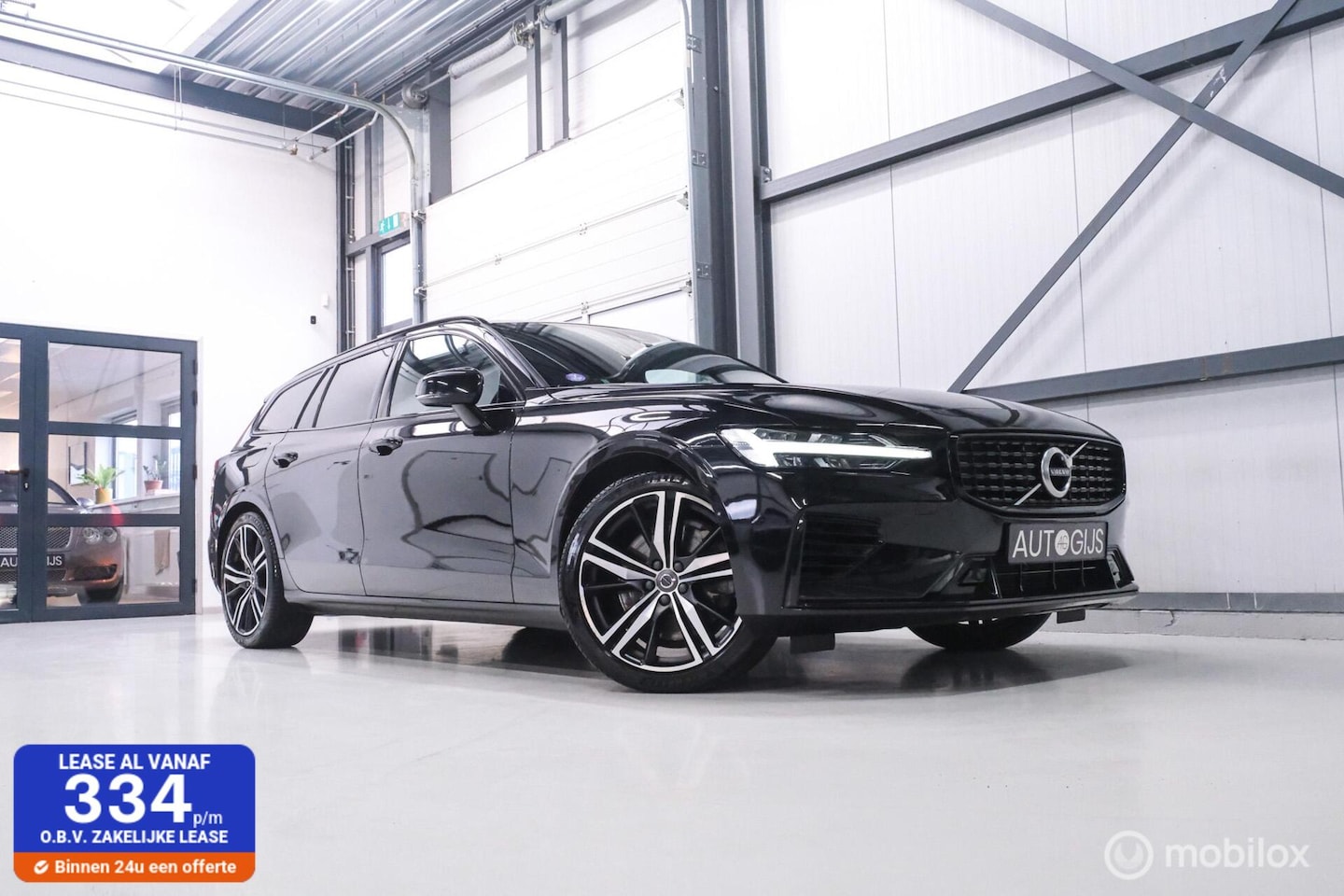 Volvo V60 - 2.0 T6 Recharge AWD R-Design 340 pk | Harman kardon | Adaptive | Stoel + stuurwiel verwarm - AutoWereld.nl