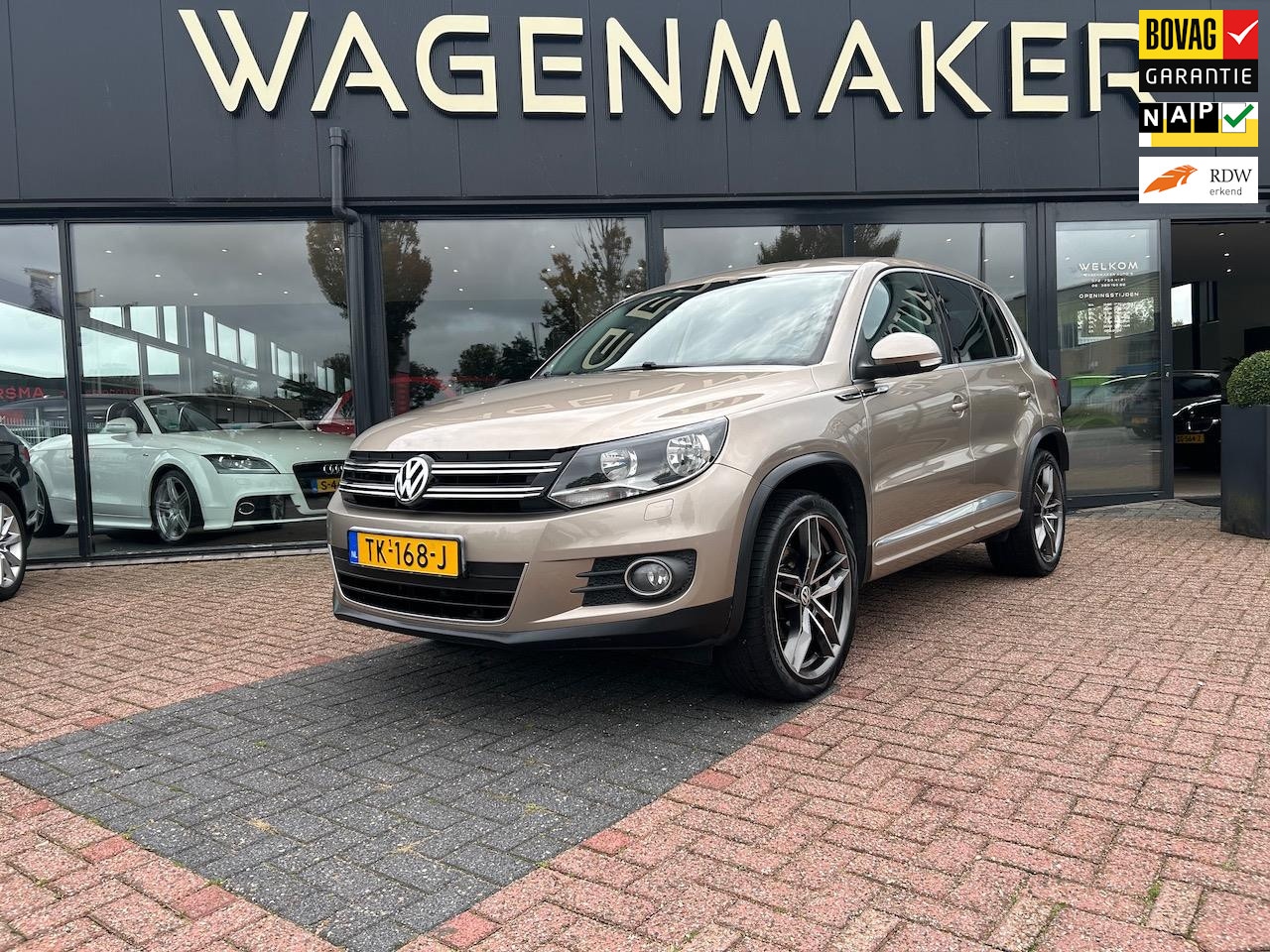 Volkswagen Tiguan - 1.4 TSI Sport&Style AIrco|Leder|Stoelverwa - AutoWereld.nl