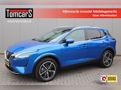 Nissan Qashqai - 1.3DIG-T 140PK Hybrid Tekna Pano-dak/Navigatie/Keyfree/Elektr.-klep