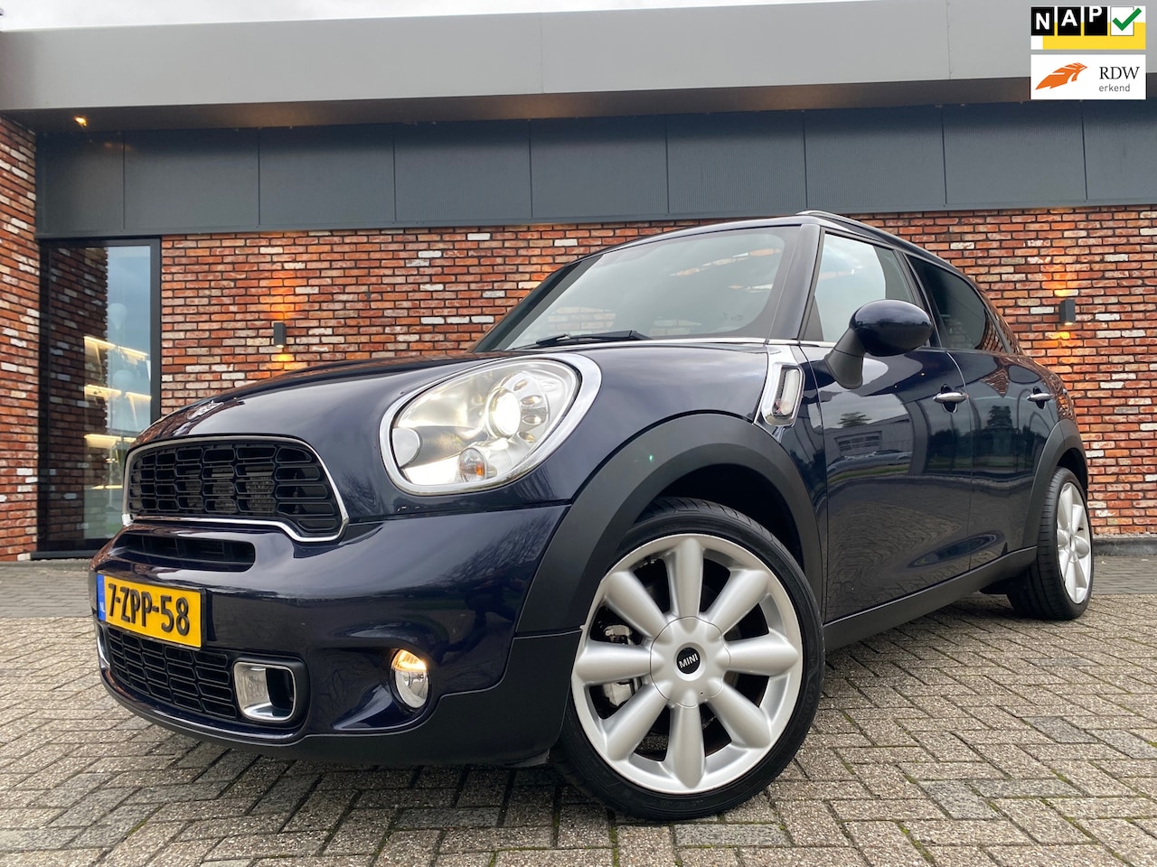 MINI Countryman - Mini 1.6 Cooper S Chili Pano Beige Leer Cruise Nette Auto! - AutoWereld.nl