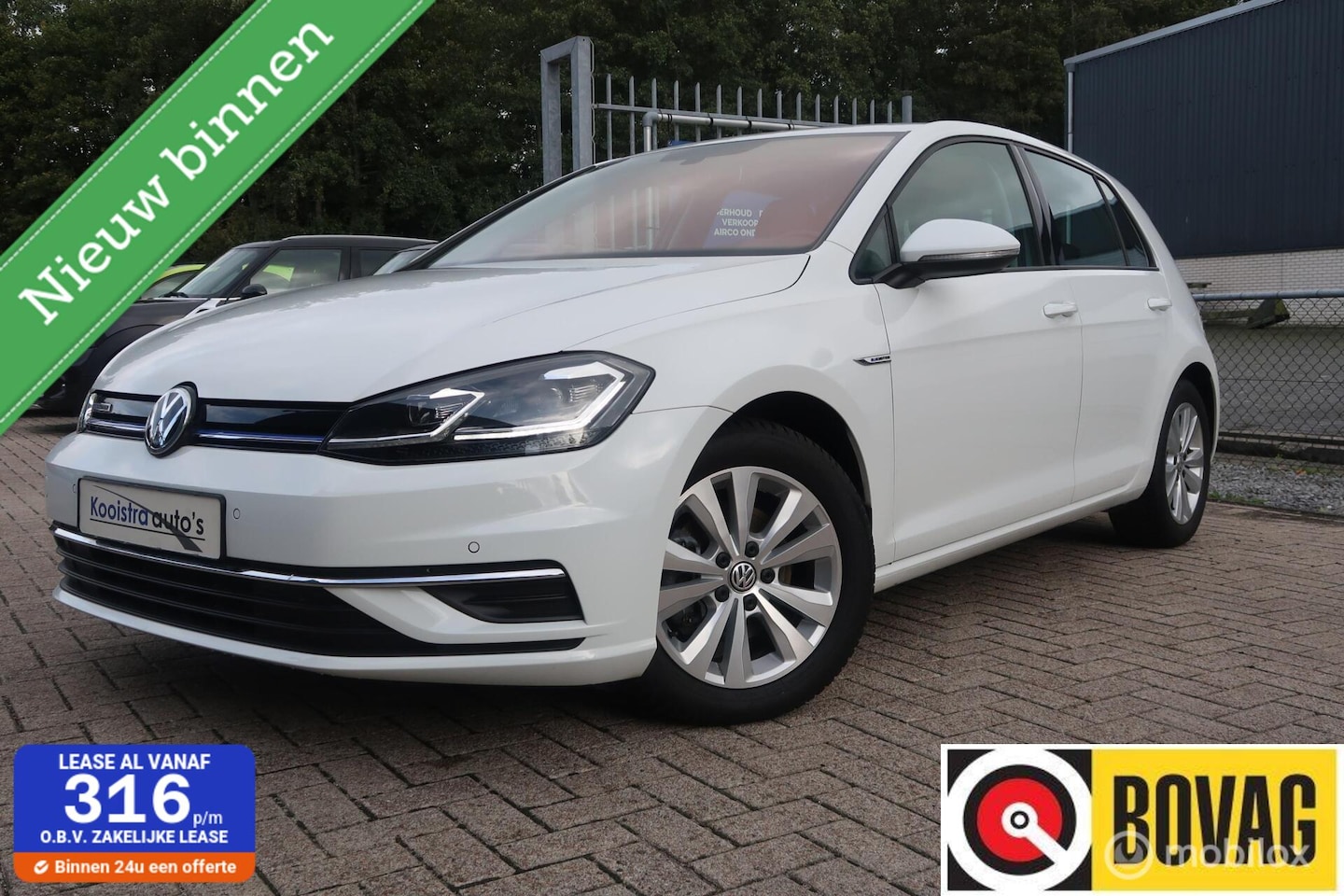 Volkswagen Golf - 1.5 TSI AUTOMAAT, CARPLAY, ADAPTIVECRUISE - AutoWereld.nl