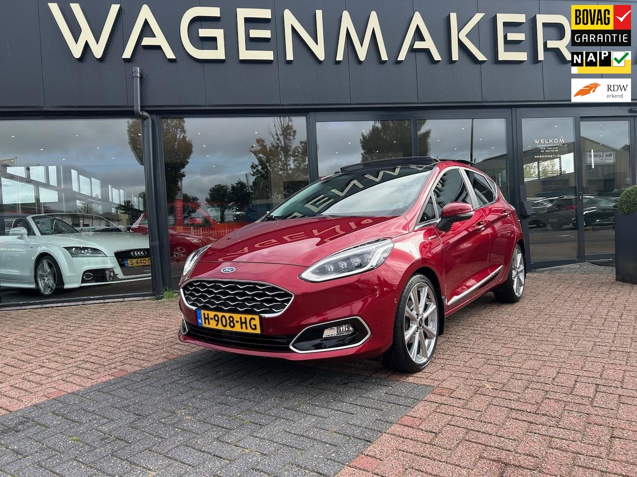 Ford Fiesta - 1.0 EcoBoost Vignale AUT|PANO|ACC|CAM|DealerOH! - AutoWereld.nl