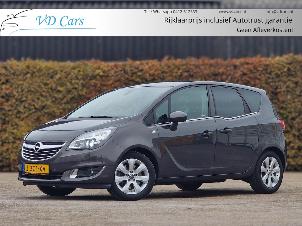 Opel Meriva - 1.4 Turbo Blitz AUTOMAAT*Trekhaak*Navigatie*Camera*PDC*Cruise control*Climate control - AutoWereld.nl