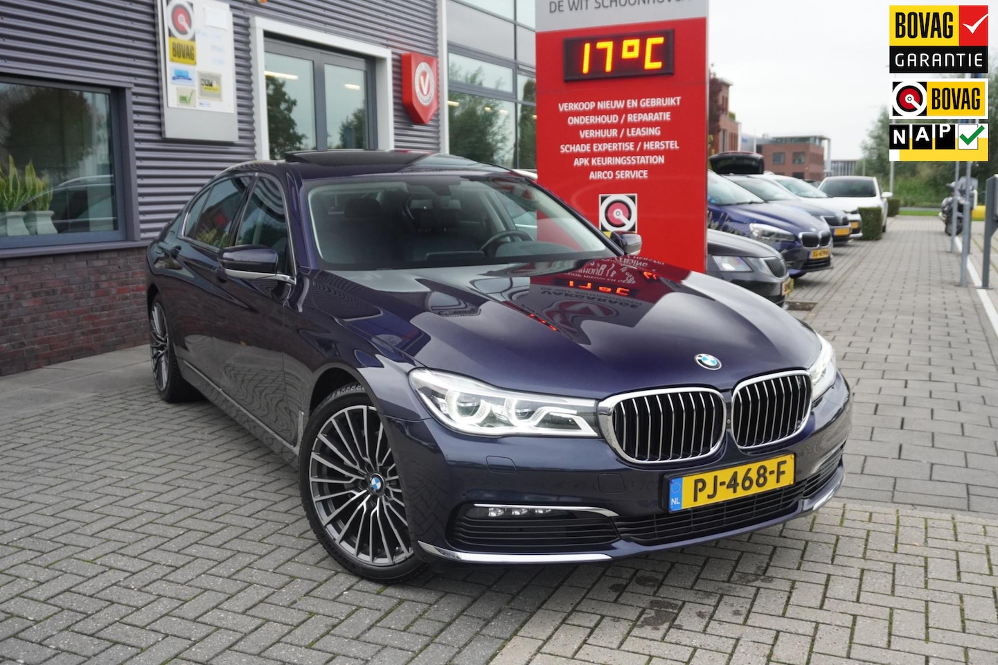 BMW 7-serie - 740Li xDrive High Executive / Soft Close / Luchtvering / HK / Pano / 360 Camera / Nightvis - AutoWereld.nl