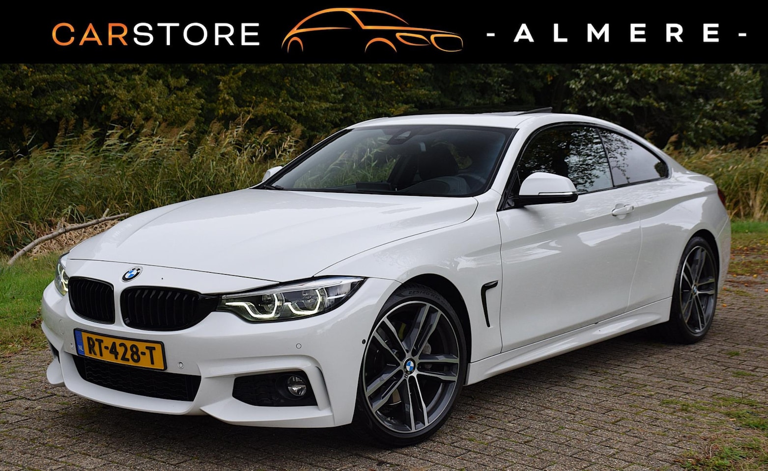 BMW 4-serie Coupé - 440i High Executive*M-Pakket*Dak*Keyless*Head-up*VOL!!! - AutoWereld.nl