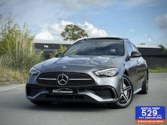Mercedes-Benz C-klasse Estate - 300 e AMG Panoramadak|Luchtvering|Stoelventilatie|Stuurverw.|Airbalance|Keyless|Distronic|