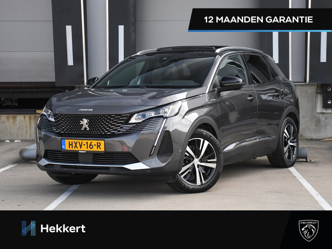 Peugeot 3008 - GT 1.6 PHEV 300pk Automaat SCHUIF-DAK | ADAPT. CRUISE | 18''LM | NAVI | KEYLESS | APPLE-CA - AutoWereld.nl