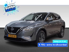 Nissan Qashqai - 1.3 MHEV 160PK AUTOMAAT ACENTA PANODAK CARPLAY TEL LED CRUISE PDC NAP