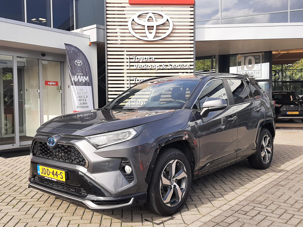Toyota RAV4 - 2.5 PLUG-IN HYBRID AWD STYLE APPLE/ANDROID ELEK. ACHTERKLEP P-SENSOREN STOELVERWARM. VOOR/ - AutoWereld.nl