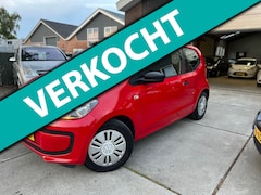 Volkswagen Up! - 1.0 easy up BlueMotion / NEW APK / AIRCO / LAGE KM / NAP KM / 2 SLEUTEL / BOEKJES COMPLEET