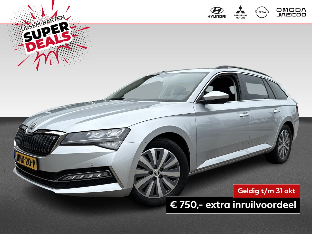 Skoda Superb Combi - 1.4 TSI iV Business Edition Plus  | PHEV | virtual cockpit | trekhaak wegklapbaar - AutoWereld.nl