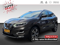 Nissan Qashqai - 1.3 DIG-T N-Connecta | automaat | 160PK | panoramadak | navigatie | trekhaak | Stoelverwar
