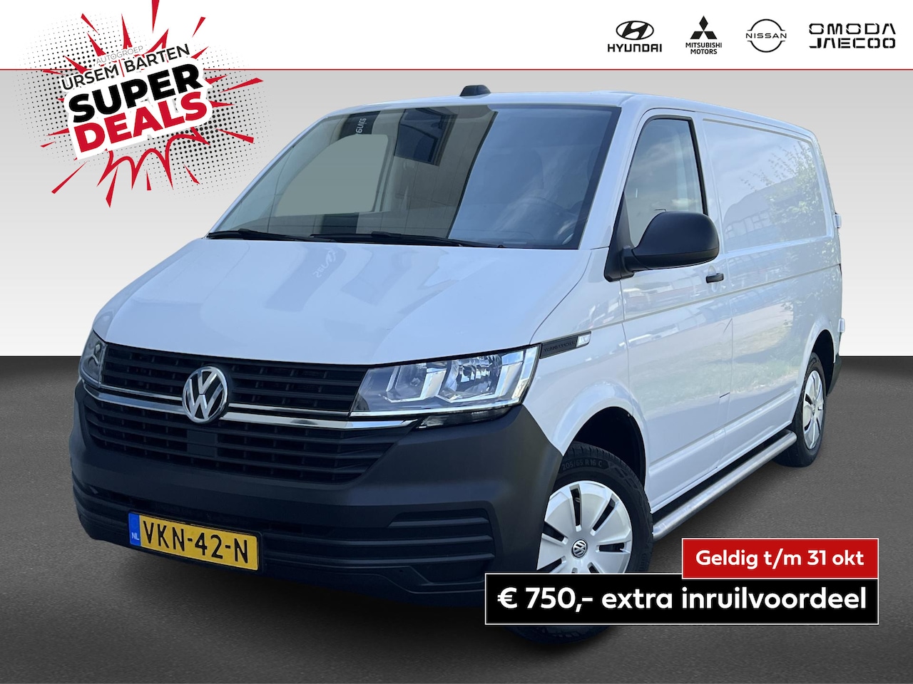 Volkswagen Transporter - 2.0 TDI L1H1 26 Economy Business 2.0 TDI L1H1 26 Economy Business - AutoWereld.nl