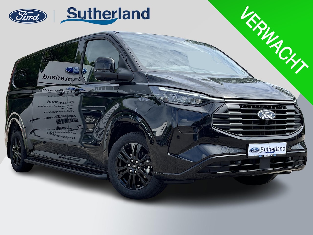 Ford Transit Custom - 320 2.5 PHEV L2H1 Black Platinum DC Prijs is excl. BTW EN BPM | Ford Voorraad | SCI | Dubb - AutoWereld.nl