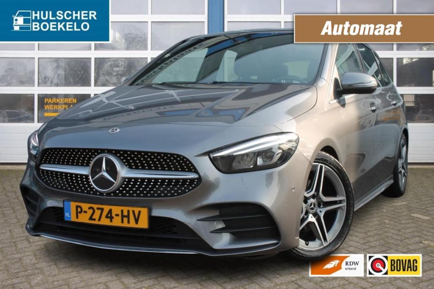 Mercedes-Benz B-klasse - 180 BUS. SOL. AMG  Automaat / Afn. Trekhaak / - AutoWereld.nl