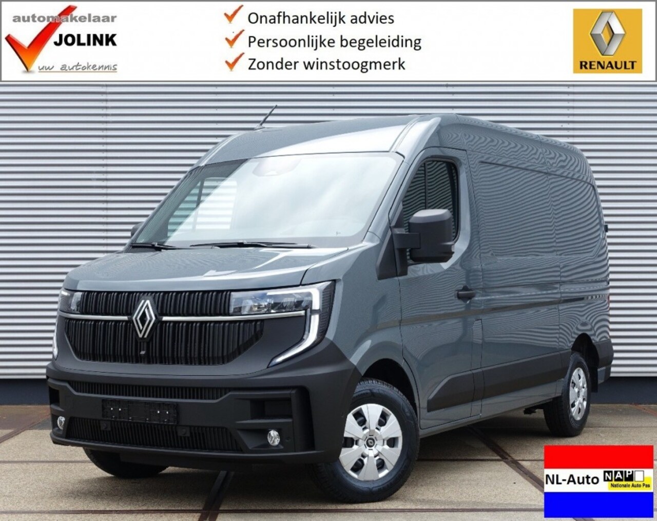 Renault Master - (3 stuks) T35 2.0 dCi 150 L2H2 Extra I BPM vrij I NL-Auto I € 15.000,- voordeel ! I - AutoWereld.nl