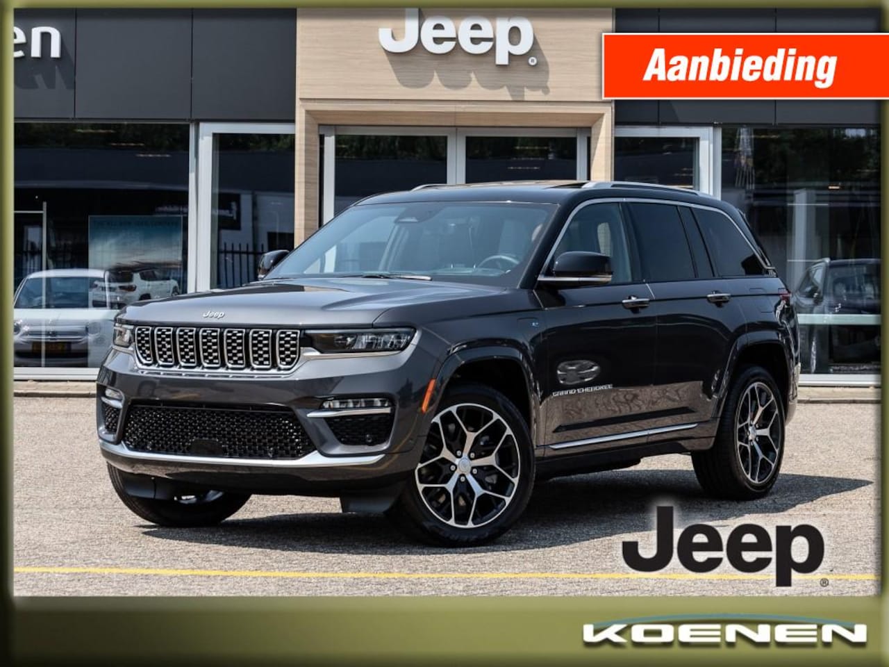 Jeep Grand Cherokee - 4xE Summit Reserve SUPER AKTIE - AutoWereld.nl