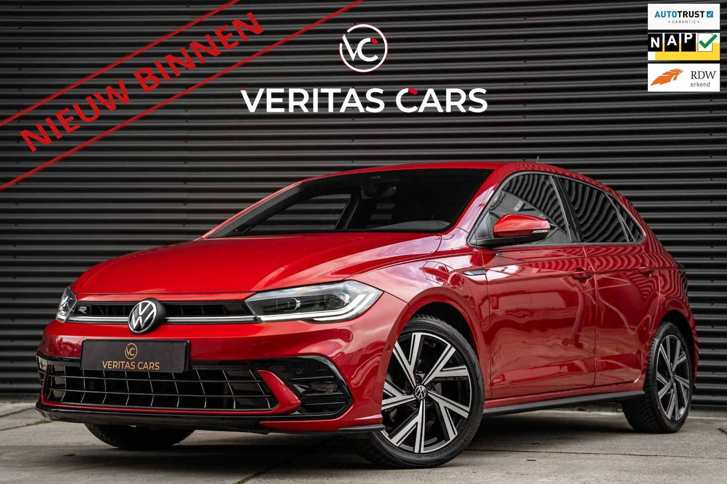 Volkswagen Polo - 1.0 TSI R-Line 110PK IQ.Light|Virtual|Full Led|Beats|Drive Mode - AutoWereld.nl