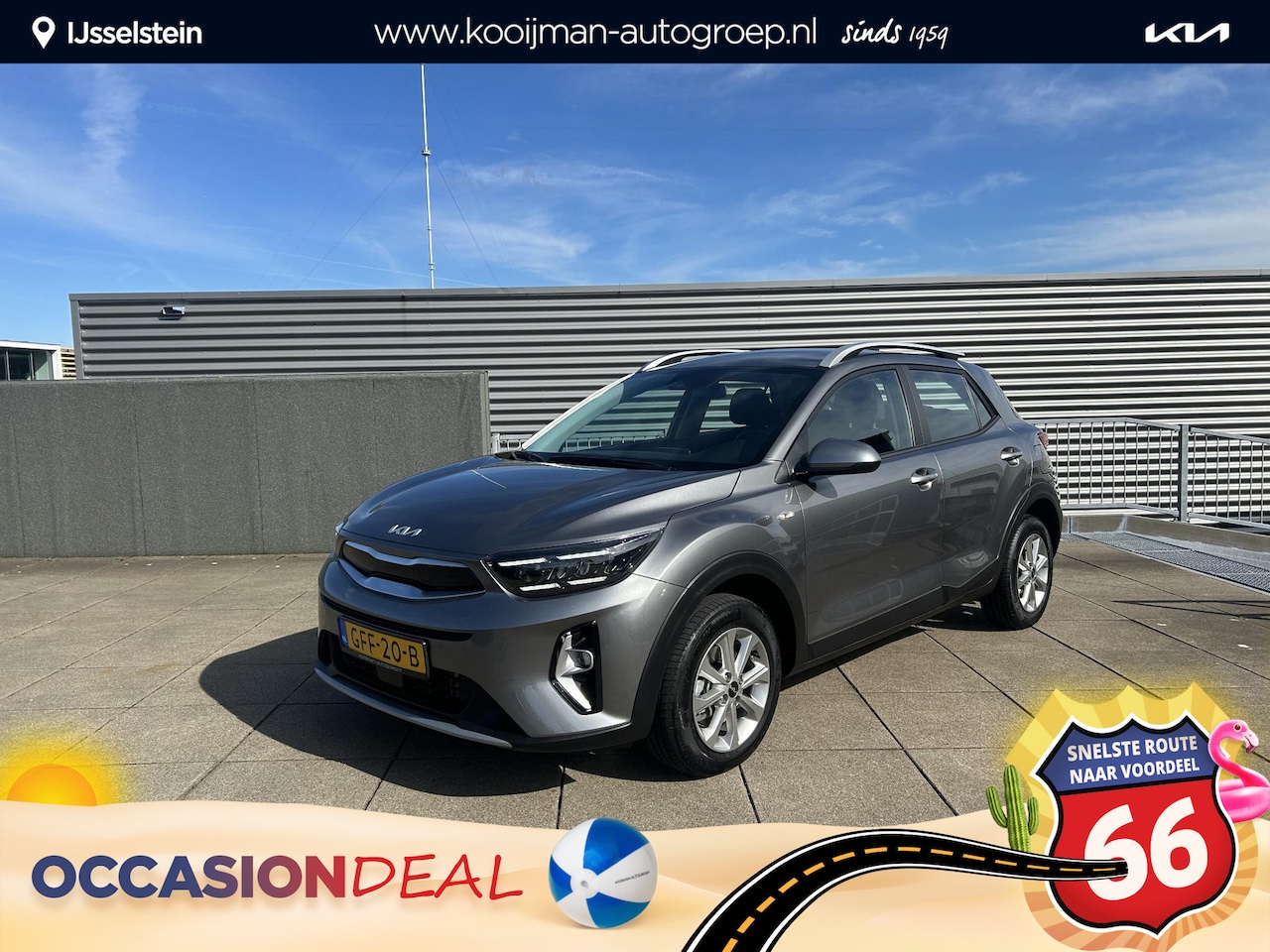 Kia Stonic - 1.0 T-GDi MHEV DynamicLine Navigatie / Camera - AutoWereld.nl