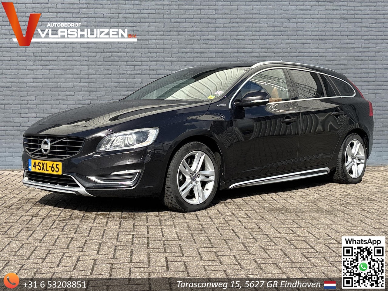 Volvo V60 - 2.4 D6 AWD Plug-In Hybrid Summum | Leder | Cruise | Climate | Stoelverwarming | PDC | - AutoWereld.nl