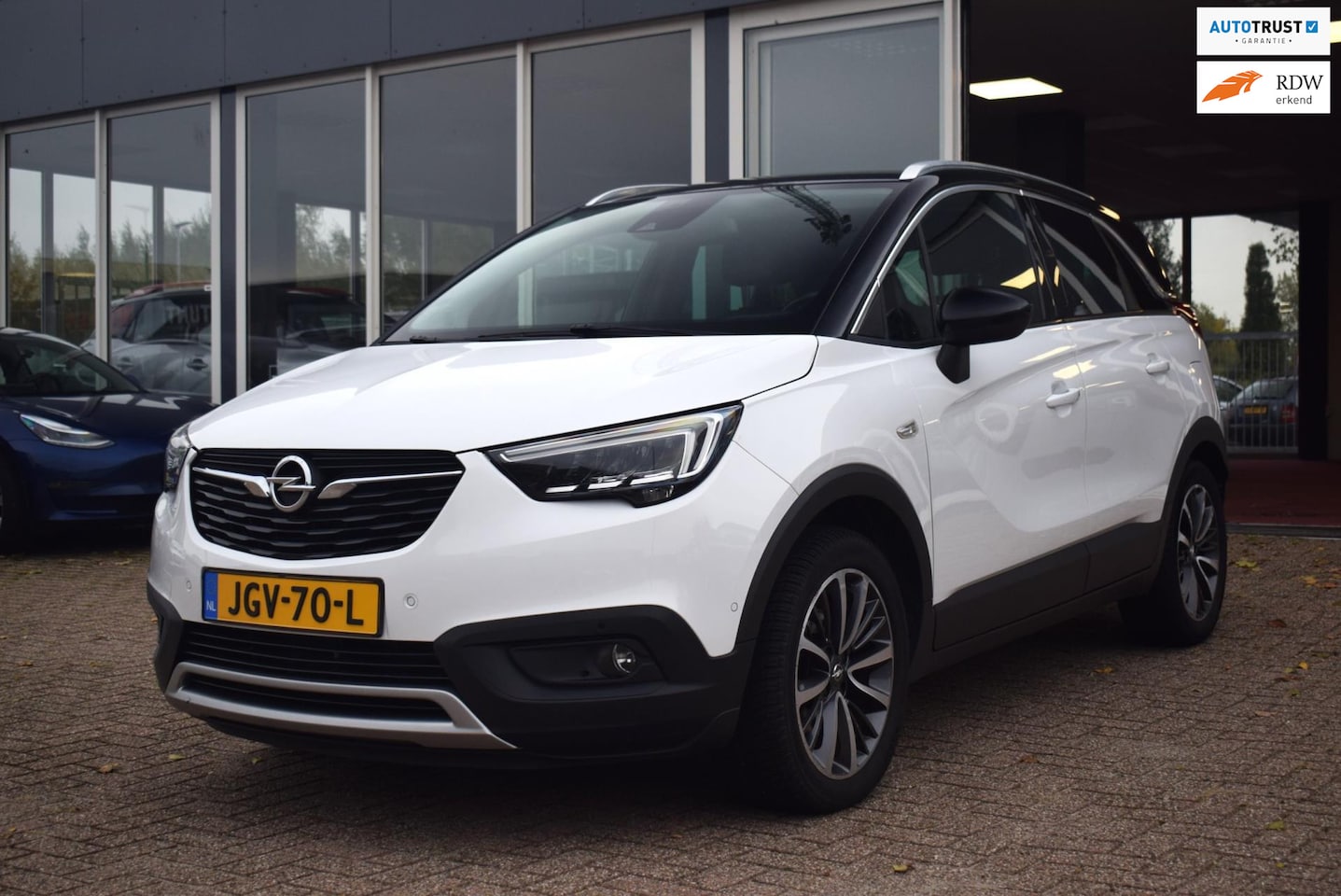 Opel Crossland X - 1.2 Turbo Edition 2020 | Lederen Bekleding | NAVI | STOELVERWARMING | ACHTERUITRIJCAMERA | - AutoWereld.nl