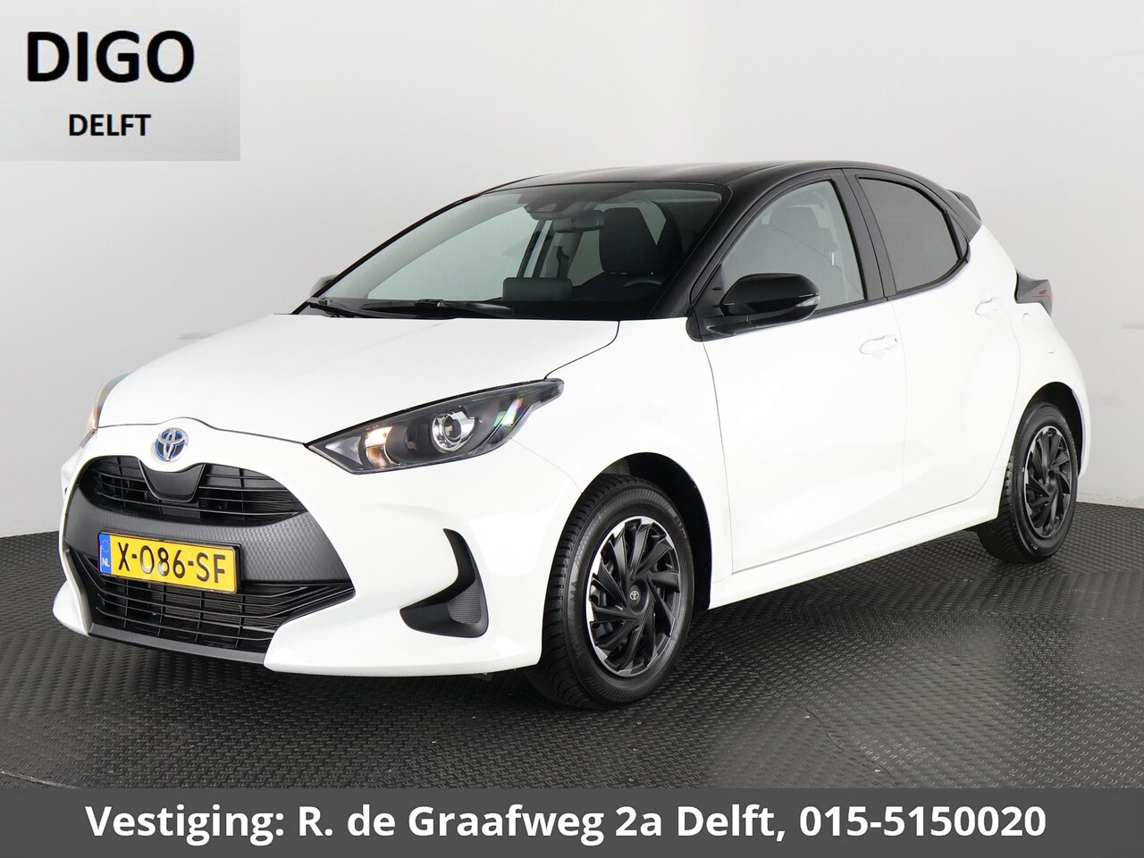 Toyota Yaris - 1.5 Hybrid Active Bi-Tone | Apple Carplay& AndroidAUTO | Privacy Glass | Adapt.Cruise Cont - AutoWereld.nl
